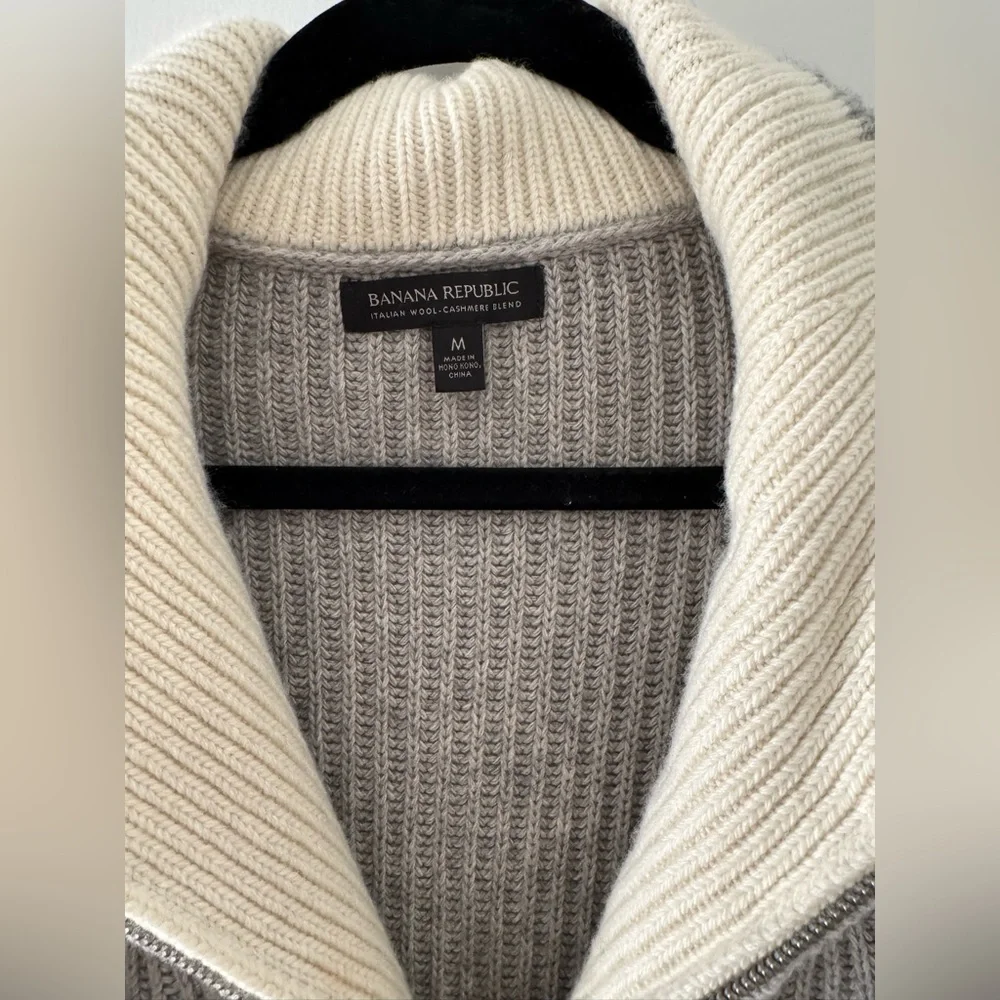 Banana Republic Oversized Half-Zip Sweater - Picture 2 of 5